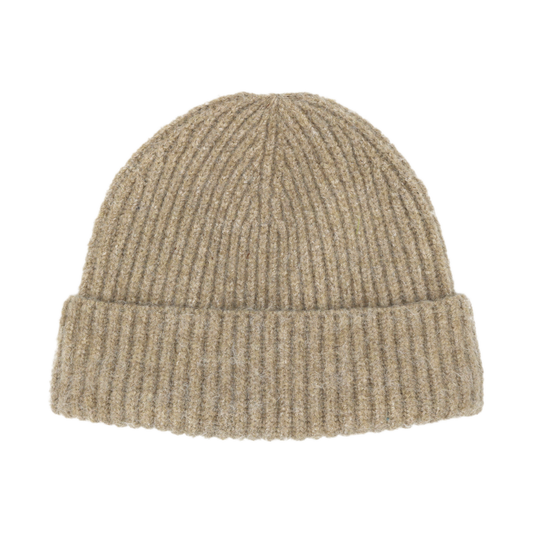 Bonnet côtelé Camélia doublé en satin (3 couleurs au choix) | Taille unique