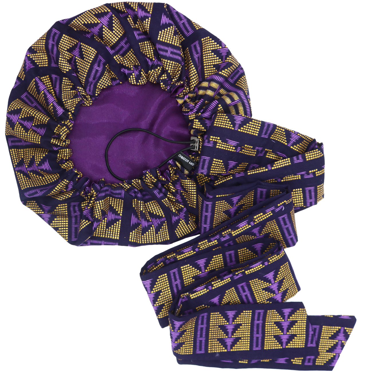 Violet Bonnet en Satin (Mère+Fille / Ensemble Maman & Moi) (Bonnet de –  AfricanFabs