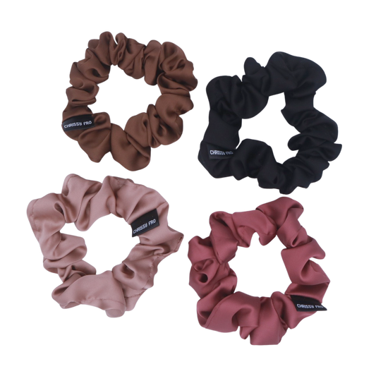 Pack de 4 chouchous S en satin TOUCHER SOIE