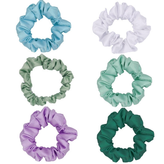 Pack de 6 chouchous S en satin