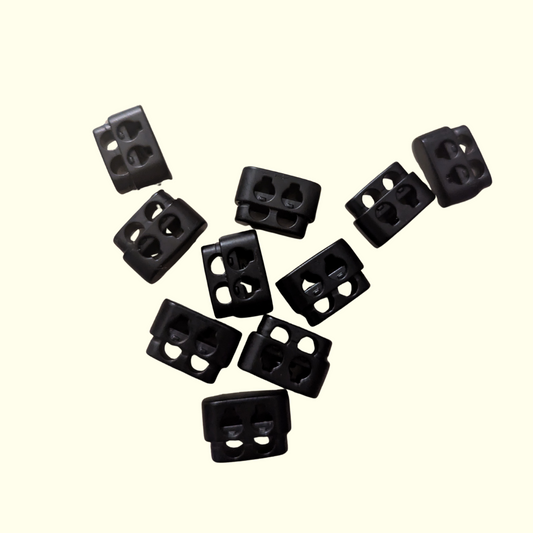 Stop cordons noirs (diamètre 4mm)